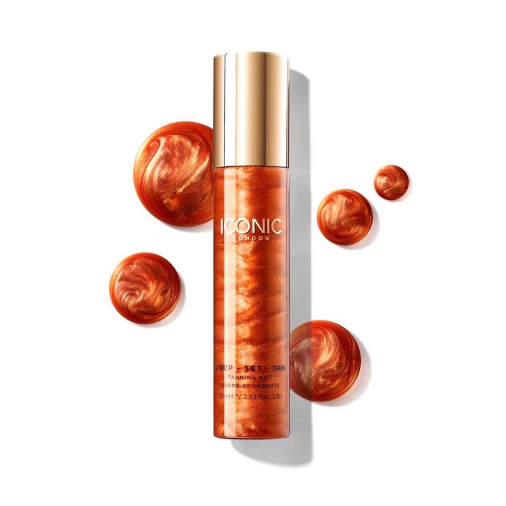 ICONIC London Prep-Set-Tan Mist, Glow